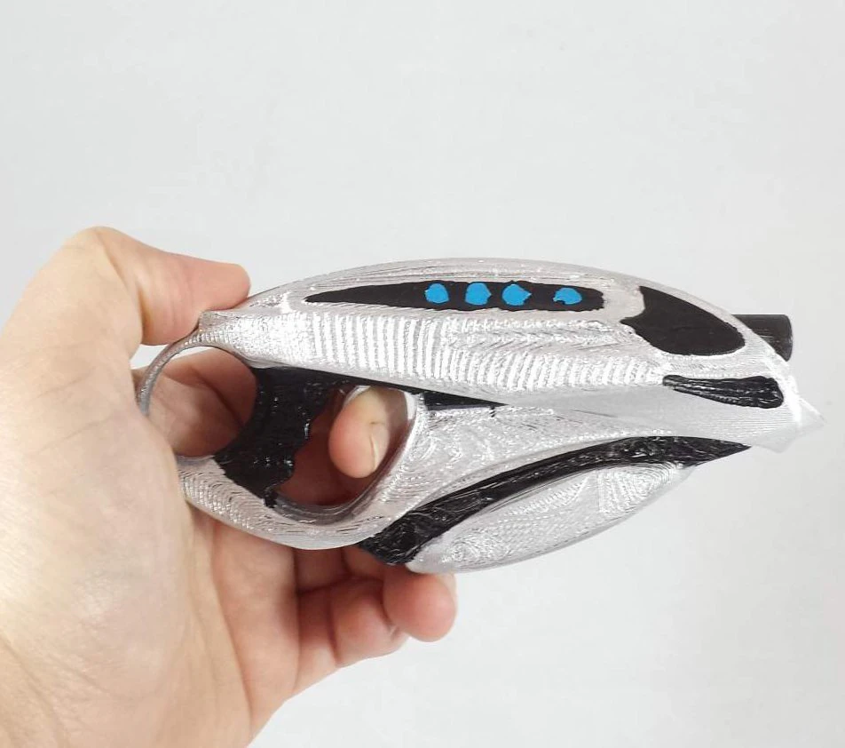 futuristic hand3d-printable 3D Print Model .c4d .max .obj .3ds .fbx .stl .blend 