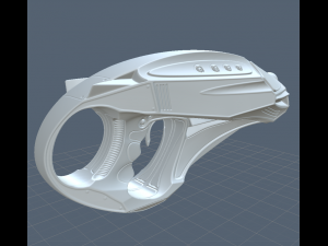futuristic handhigh poly 3D Model