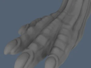 alien animal high poly 3D Model