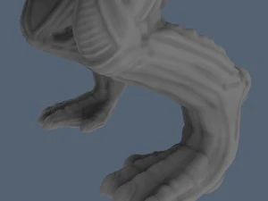 alien animal high poly 3D Model