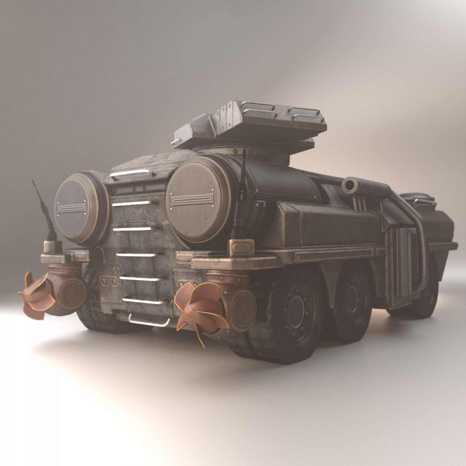 Rig 3d model