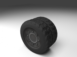 wheel 3D 모델