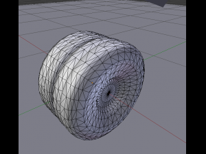 wheel 3D 모델