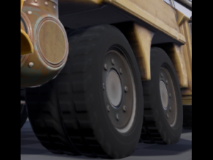 wheel 3D 모델