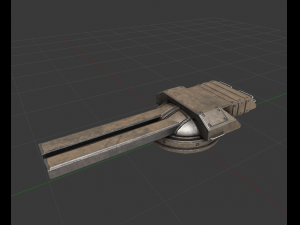tank cannon Modelo 3D