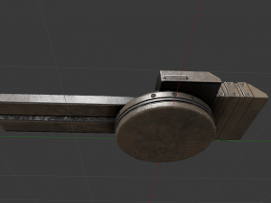 tank cannon Modelo 3D