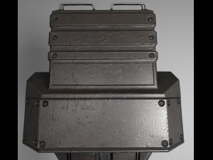 tank cannon Modelo 3D