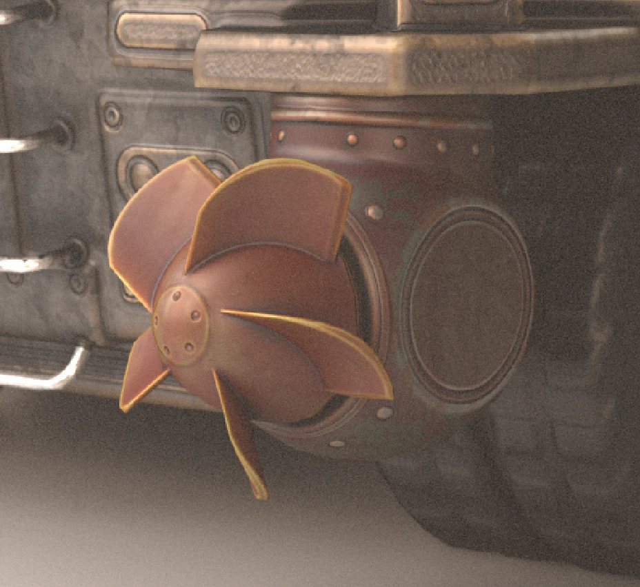 outboard 3D Model .c4d .max .obj .3ds .fbx .stl .blend 