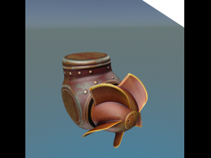 outboard 3D Model
