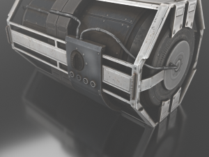 emergency backup generator 3D Model