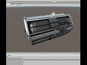 emergency backup generator Modèle 3D