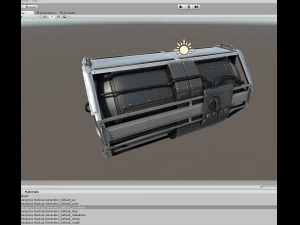 emergency backup generator 3D Model