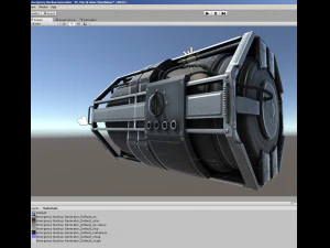 emergency backup generator 3D Model