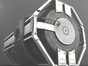 emergency backup generator 3D Model