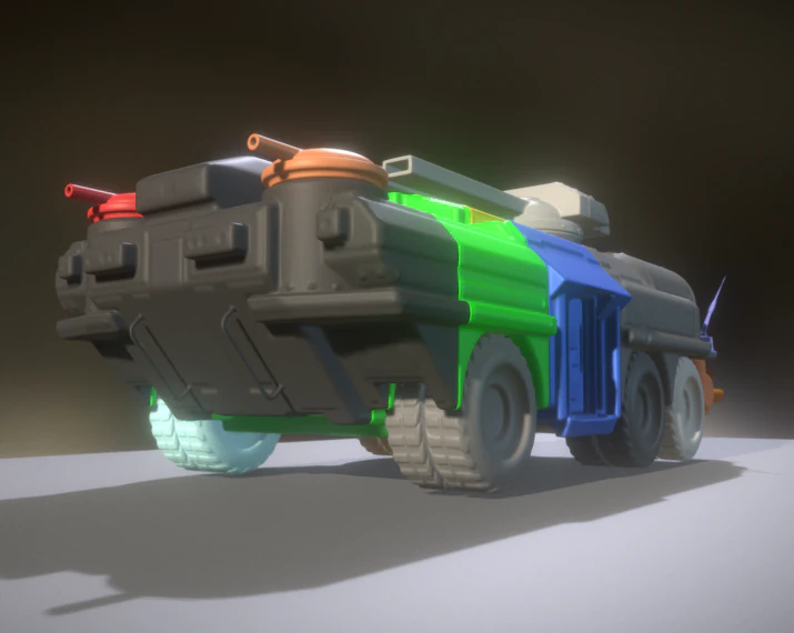 tank 3d-printable 3D Print Model .c4d .max .obj .3ds .fbx .stl .blend 
