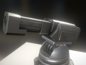 heavy tower animated 3D Model