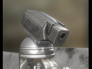 heavy tower animated 3D Model