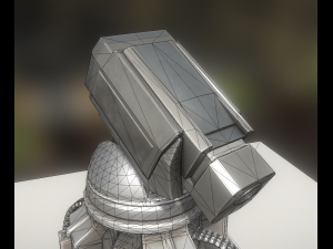heavy tower animated 3D Model