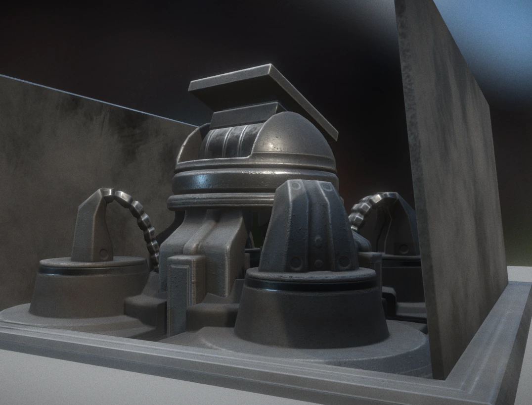 animated tower 3D Model .c4d .max .obj .3ds .fbx .stl .blend 
