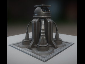 animated tower Modèle 3D
