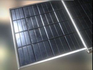 futuristic solar power module Model 3D