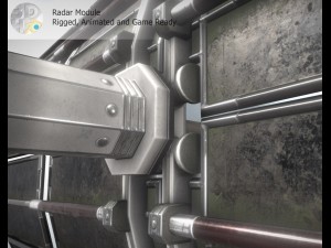 radar module Modello 3D