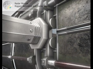 moduł radarowy Model 3D