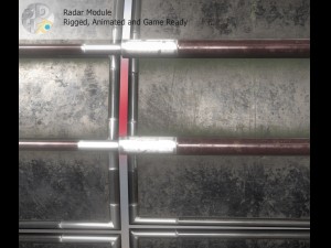 radar module Modello 3D