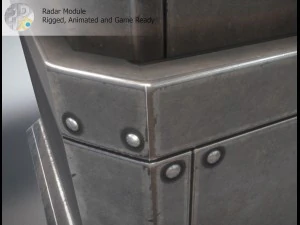 moduł radarowy Model 3D