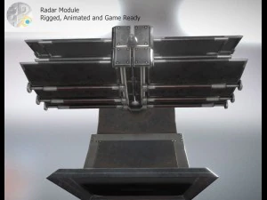 moduł radarowy Model 3D