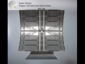 radar module Modello 3D