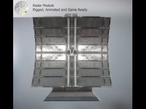 moduł radarowy Model 3D