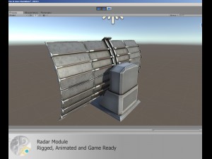 radar module Modello 3D