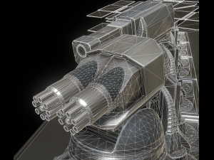 futuristic tower set 3D Модель