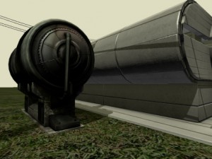 bge building Modello 3D