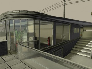bge building Modello 3D