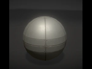 sphere bot with animations 3D Model