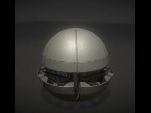 sphere bot with animations 3D Model