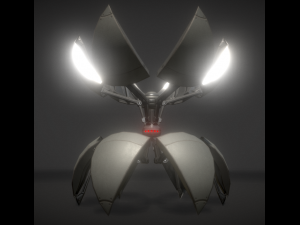 sphere bot with animations Modelo 3D