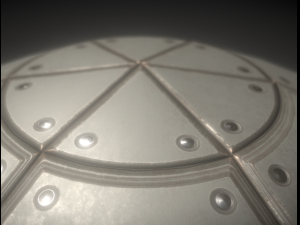 sphere bot with animations Modelo 3D