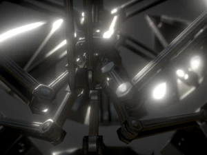sphere bot with animations 3D Model