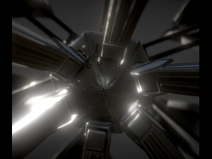 sphere bot with animations Modelo 3D