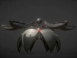 sphere bot with animations Modelo 3D
