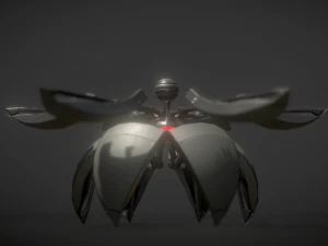 sphere bot with animations 3D Model