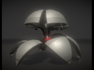 sphere bot with animations Modelo 3D