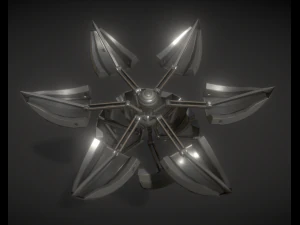 sphere bot with animations 3D Model