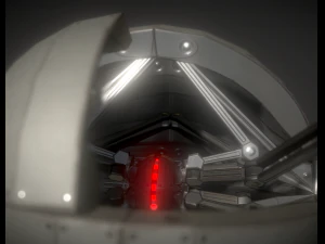sphere bot with animations 3D Model