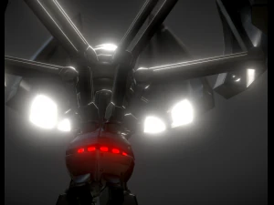sphere bot with animations 3D Model