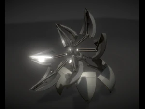 sphere bot with animations 3D Model