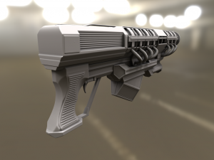 rail high poly version Modelo 3D
